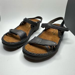 NIB!! Naot Women's Anika Dress Sandal, 35 EU/4 M US , Black